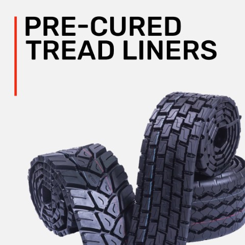 Pre-Cured Tread Liners